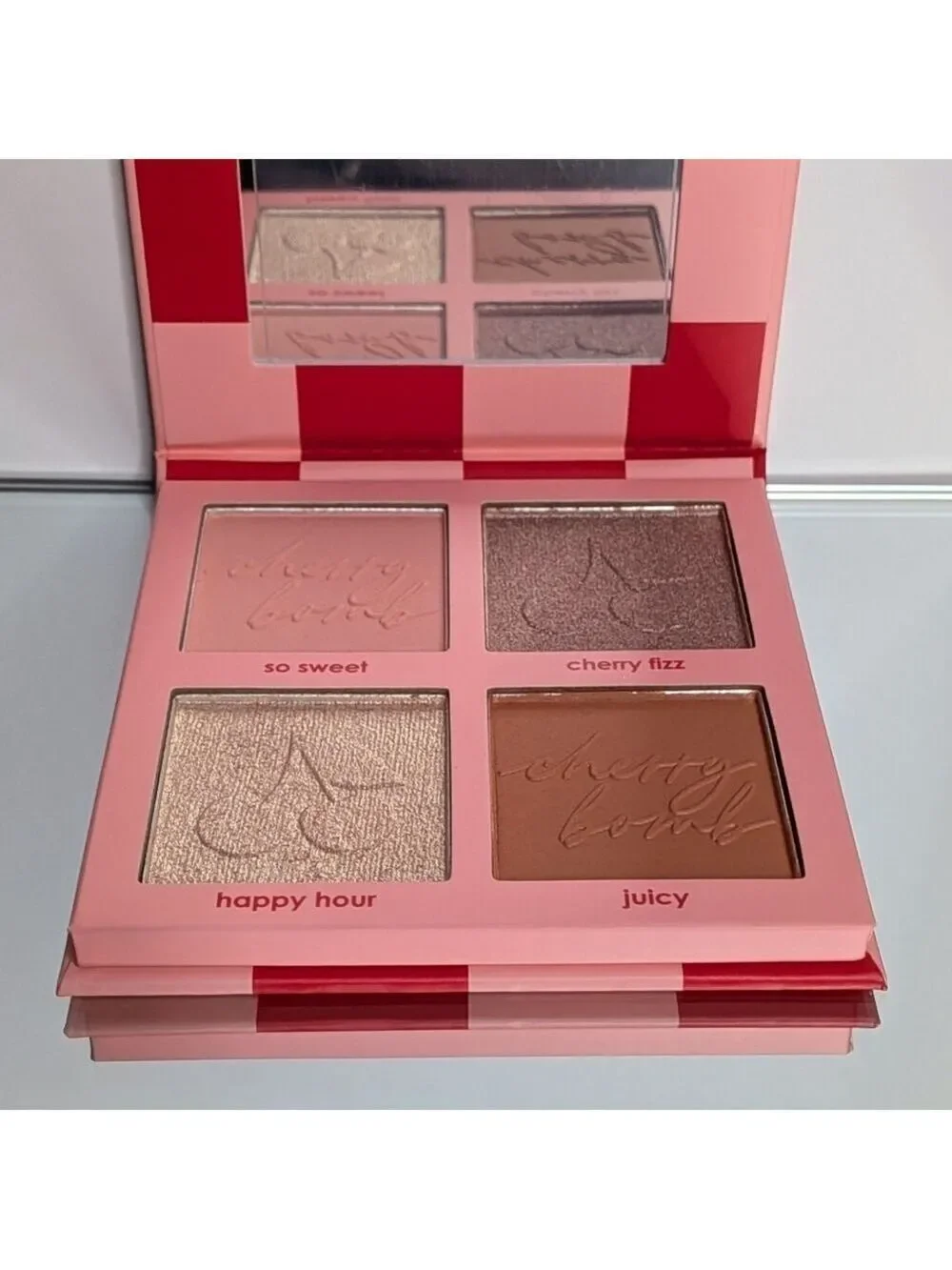 Ciate CHERRY BOMB Blush & Highlighter Palette | NEW | Light Medium | CIATÉ